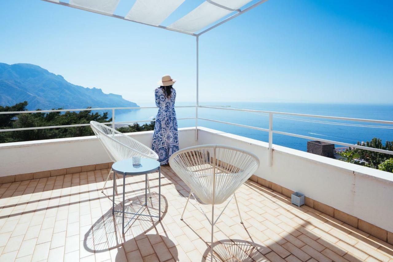 Sea View Villa In Ravello With Lemon Pergola, Gardens And Jacuzzi - Ideal For Elopements Exterior photo